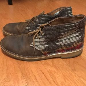 Clark’s Wool and Leather Boots